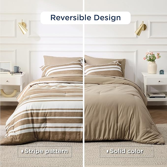 Stripe-Patterned Bed-in-a-Bag