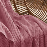 100% Cotton Waffle Weave Blankets