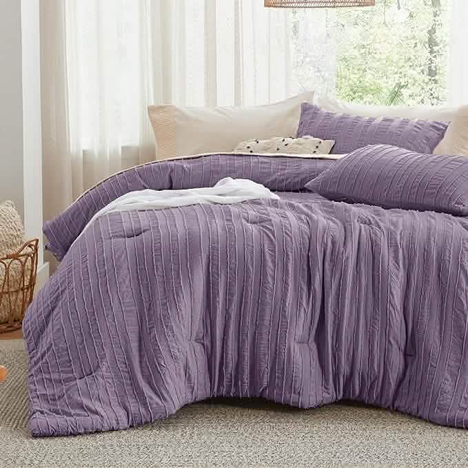 GentleSoft™ Clipped Jacquard Comforter Set