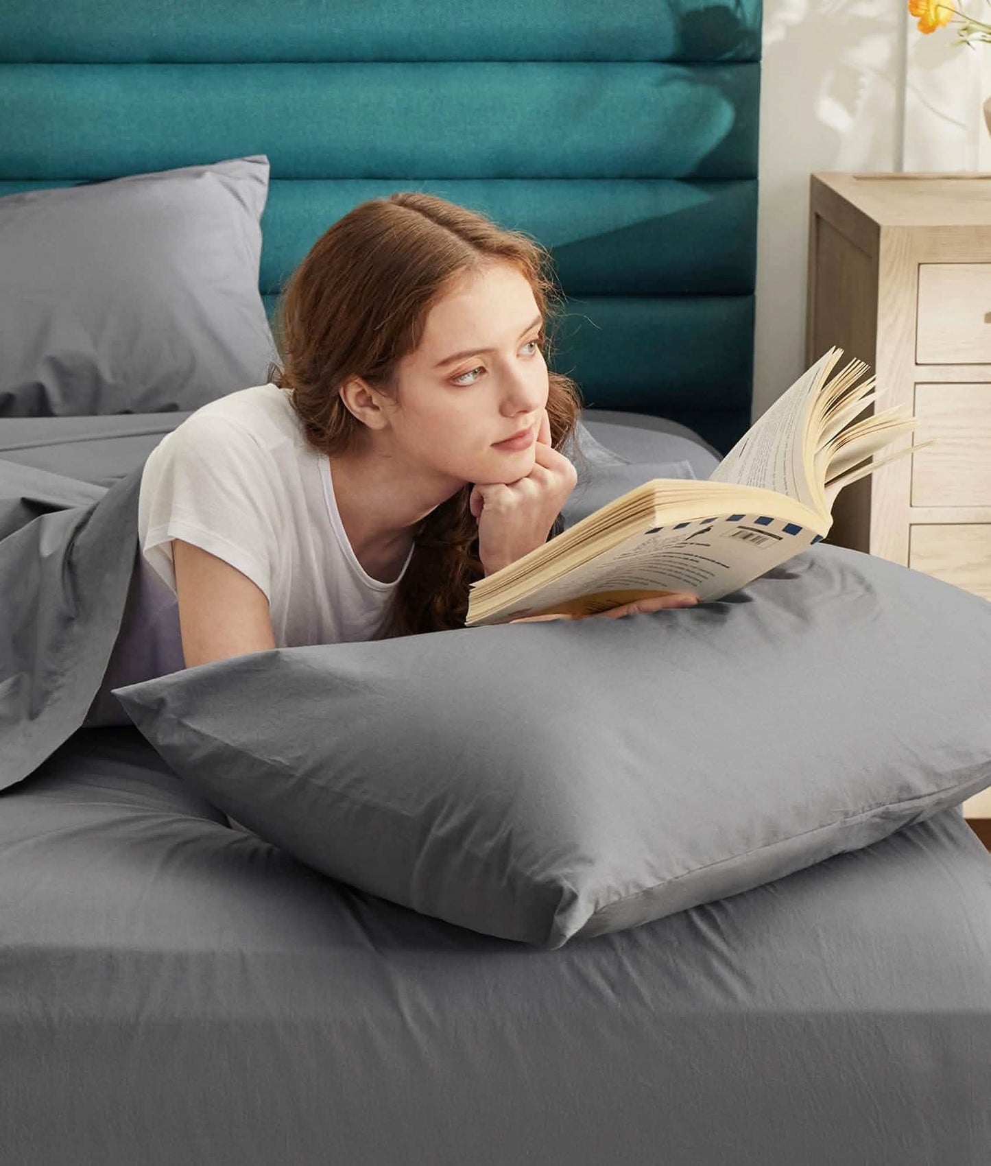 Cotton Percale Weave Sheet Set