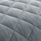 Quilted Sherpa Fleece Heated Blanket