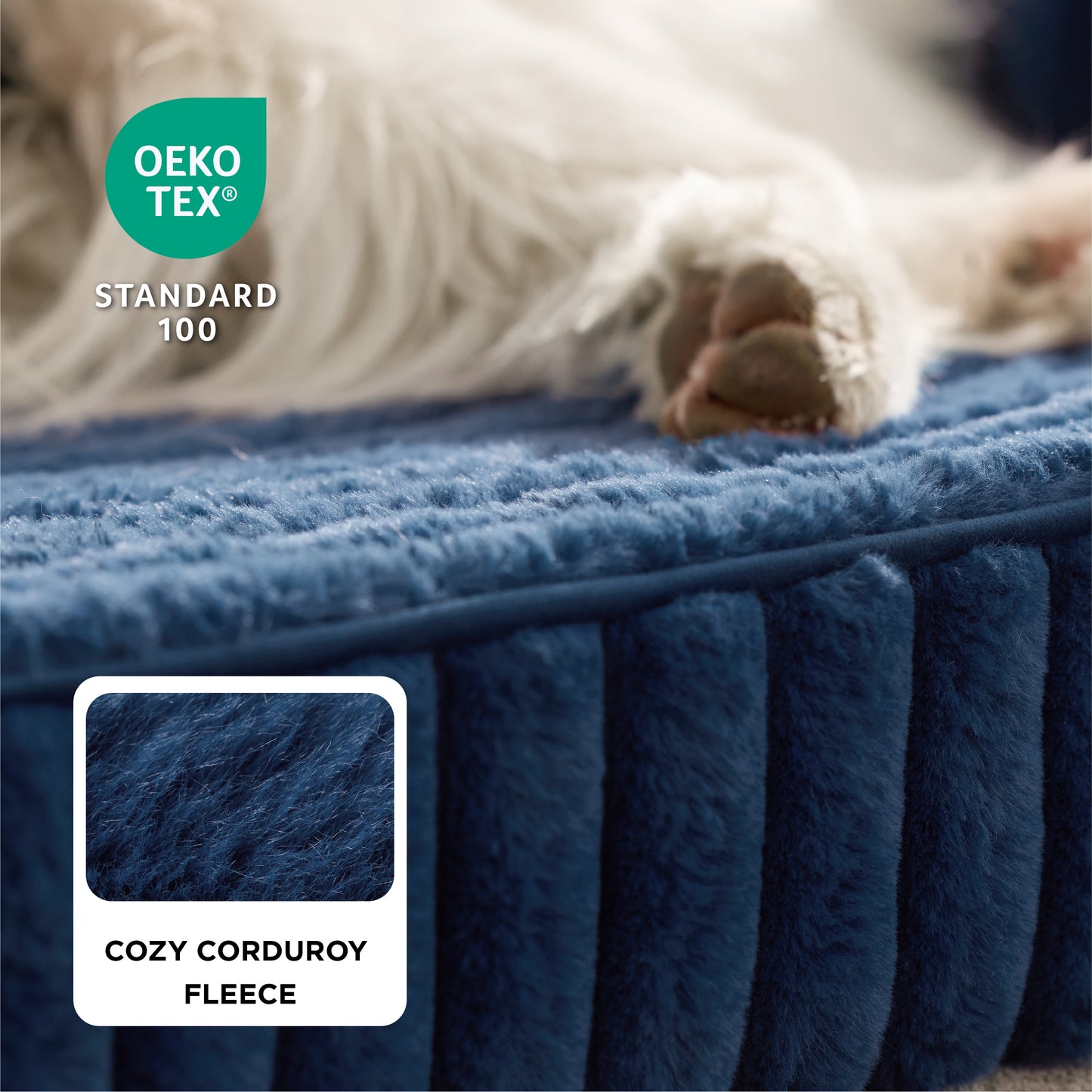 Corduroy Fleece Pet Sofa