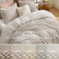 3D Cloud Bubble Flannel Duvet Cover