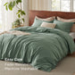 GentleSoft® Washed Cotton Duvet Cover Set