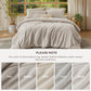 Rayon From Bamboo Cotton Muslin Duvet Cover Set