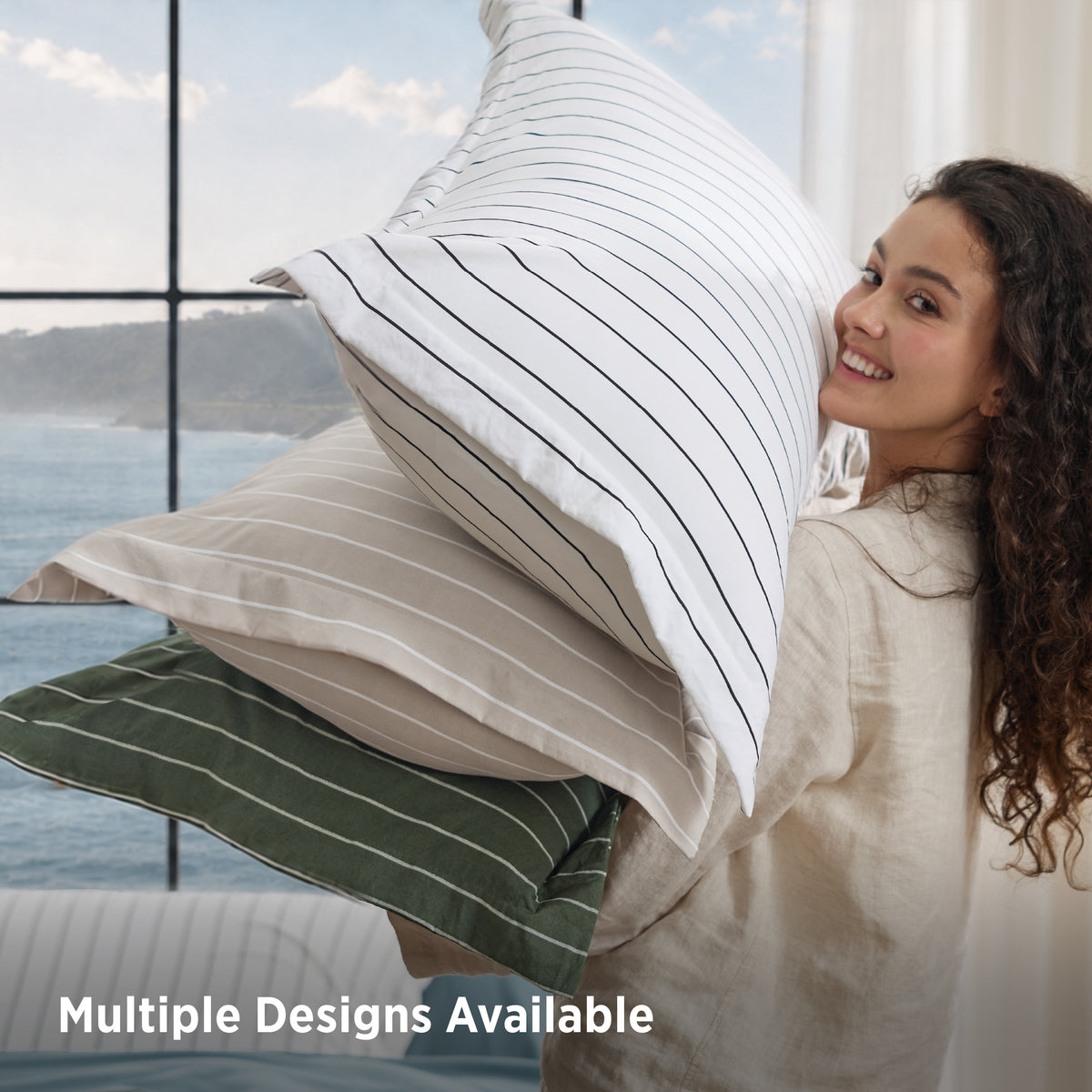 Timeless Striped Duvet Cover Set