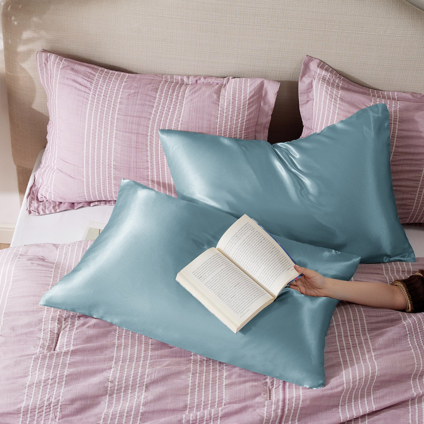 GentleSoft™ Solid Satin Pillowcase