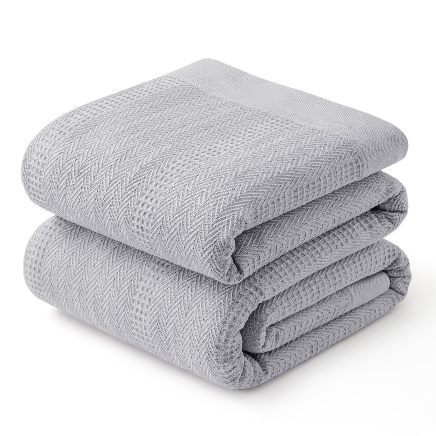 PureWoven™ Organic Cotton Textured Blanket