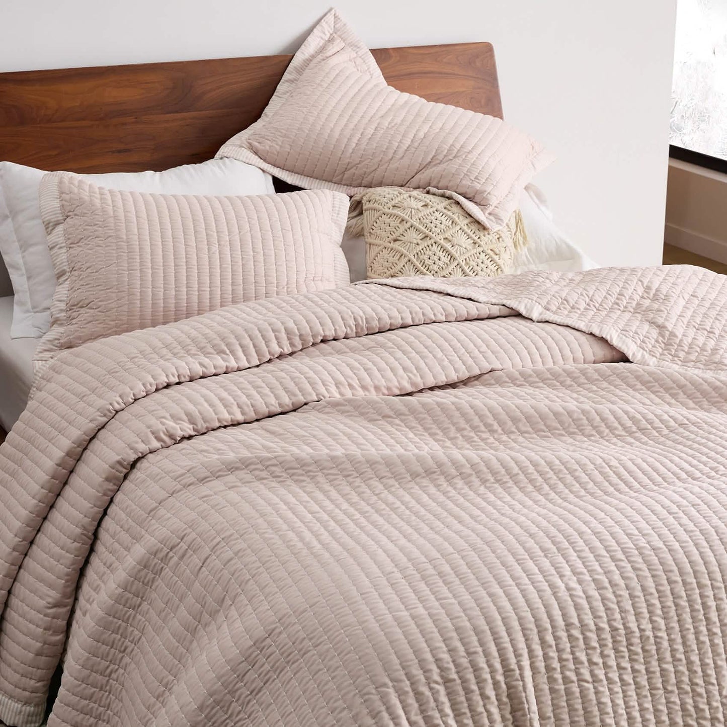 Corduroy Pattern Quilt Set