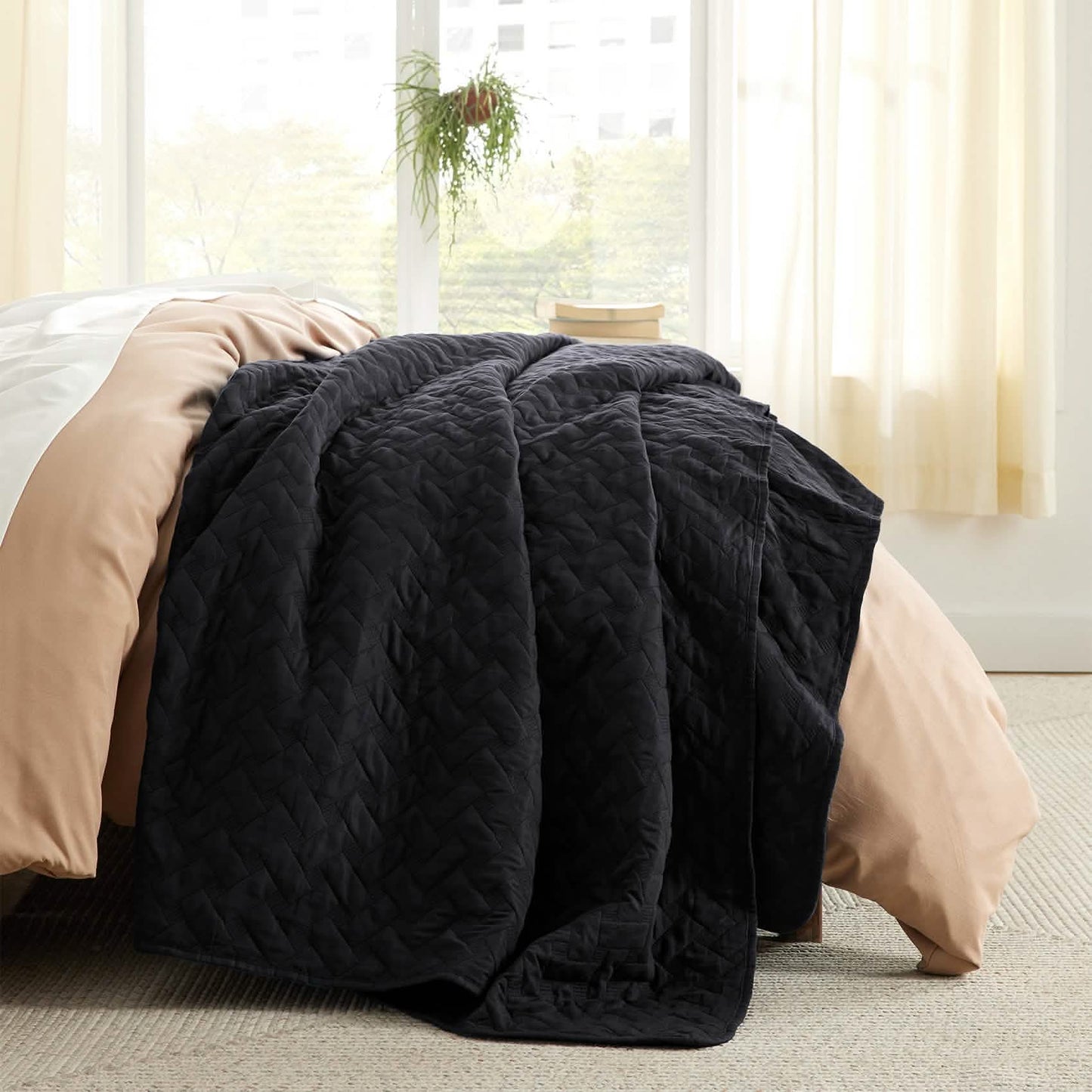 Basket-weave Quilt Set