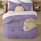 Tufted Embroidery Comforter Set