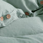 Cotton Linen Hybrid Duvet Cover Set