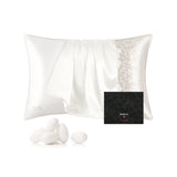 Marilyn Monroe™ Silk Pillowcase Champagne Left