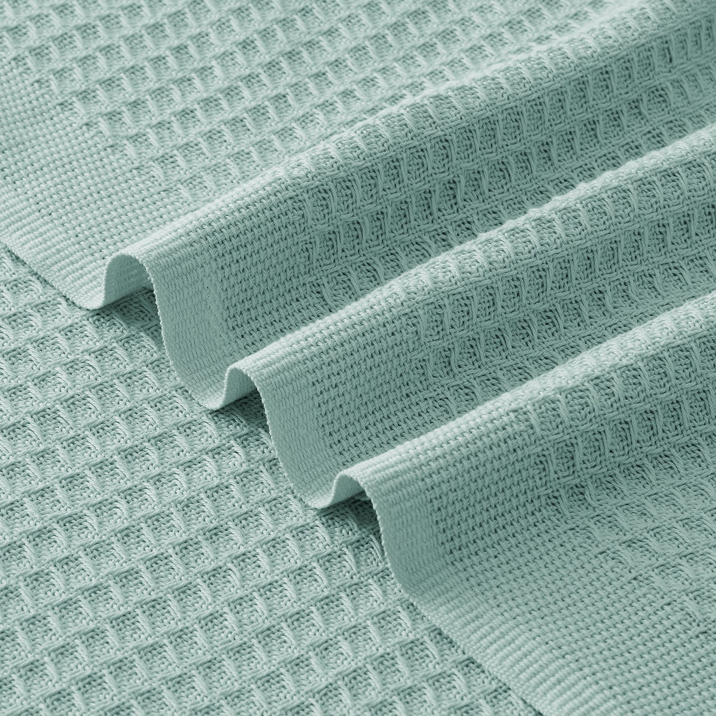 GentleSoft™ Cotton Waffle Weave Blanket