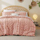 Boho Tufted Embroidery Duvet Cover Set