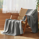 Bedsure 100% Cotton Gauze Spring Throw Blanket