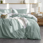 Cotton Linen Hybrid Duvet Cover Set