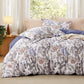 Reversible Floral Duvet Cover Set