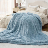 Bedsure Fuzzy Faux Fur Blanket