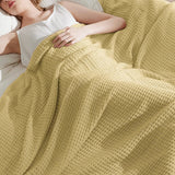 100% Cotton Waffle Weave Blankets