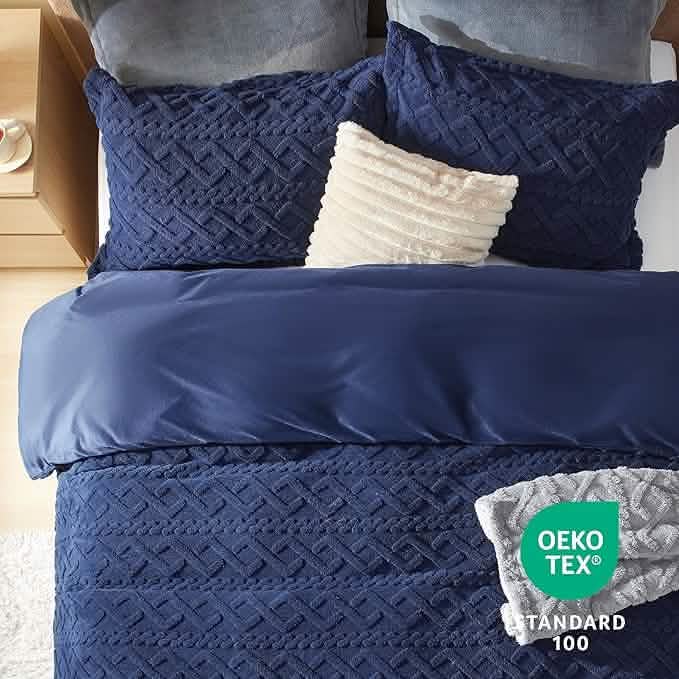 Fluffy Boho Duvet Cover Set