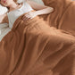 Cotton Waffle Weave Blanket