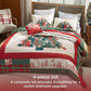 Christmas Modern Patchwork Quilt Set Tree