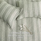 100% Cotton Chenille Triangle Jacquard Duvet Cover Set