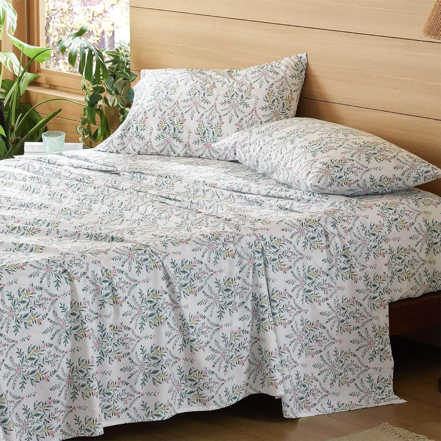 GentleSoft™ 100% Cotton Sheets Trellis