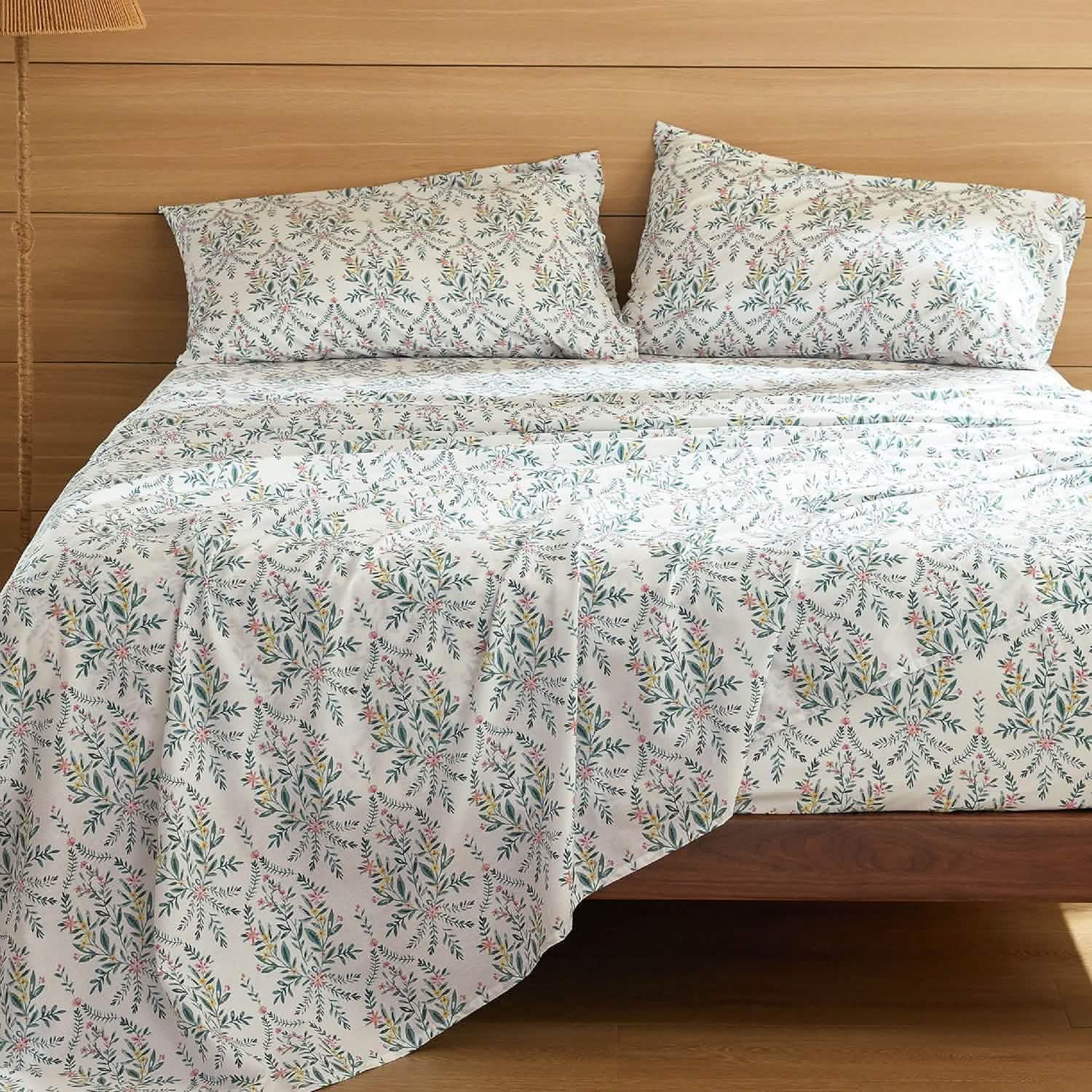 GentleSoft™ 100% Cotton Sheets Trellis