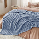 Jacquard Shaggy Sherpa Blanket