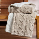 Bedsure Sherpa Throw Blanket For Couch