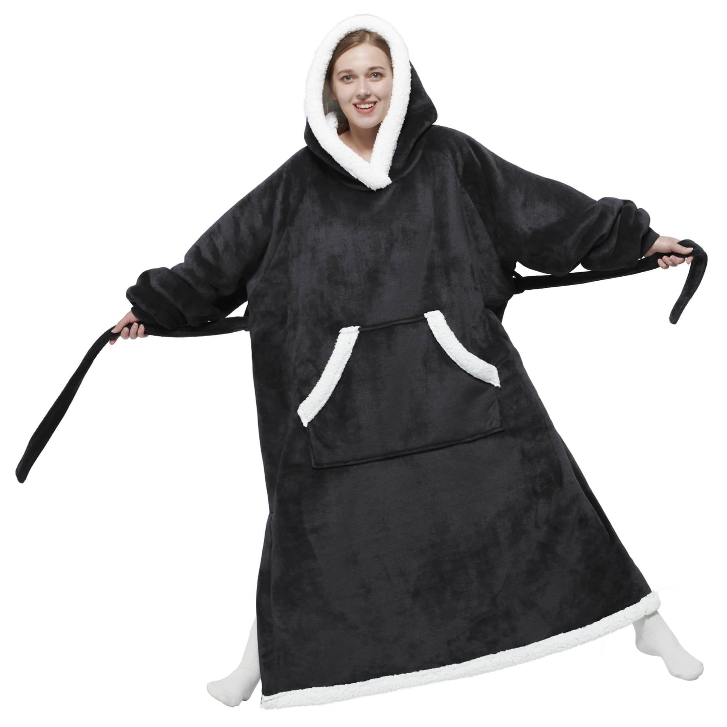 Sherpa Fleece Wearable Blanket