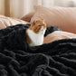 Jacquard Shaggy Sherpa Blanket