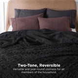 Bedsure Sherpa Throw Blanket For Couch