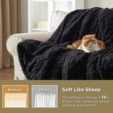 Bedsure Sherpa Throw Blanket For Couch