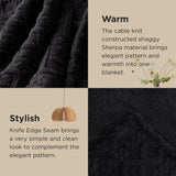 Bedsure Sherpa Throw Blanket For Couch