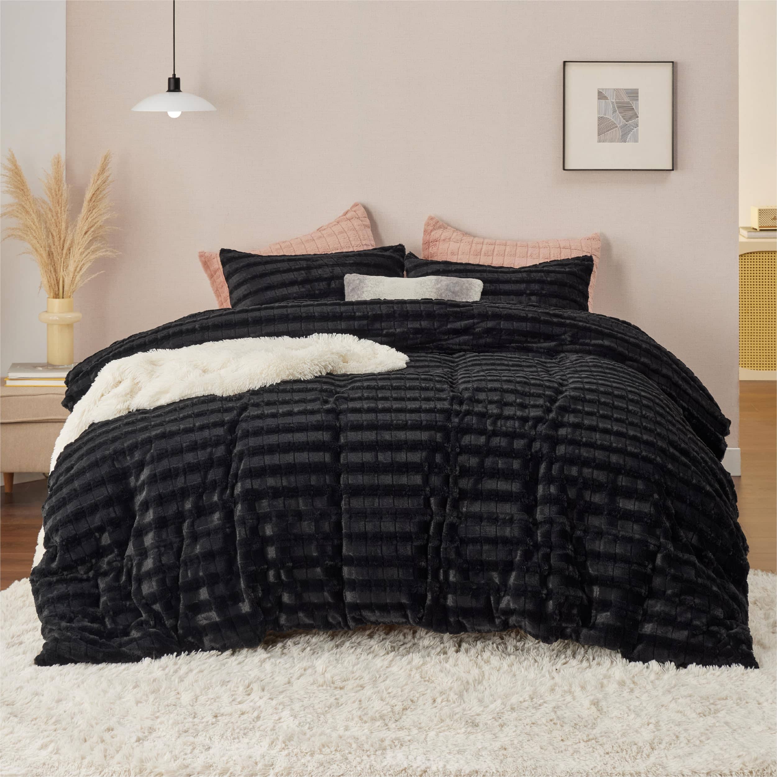 Bedsure Plush Shaggy Duvet Cover Set