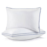 Greek Key Gusseted Pillows 2PCS