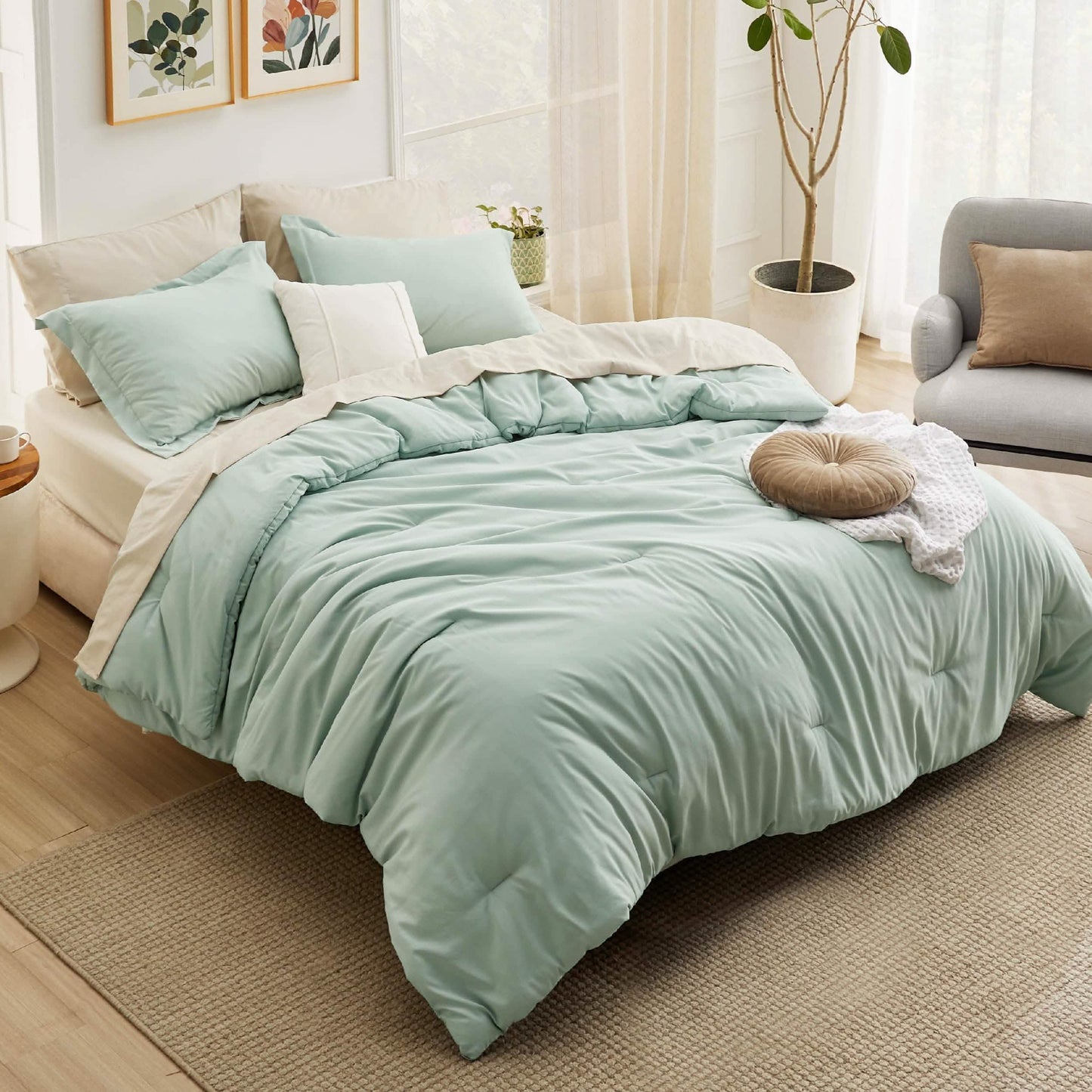 Dual-Tone Bed-in-a-Bag
