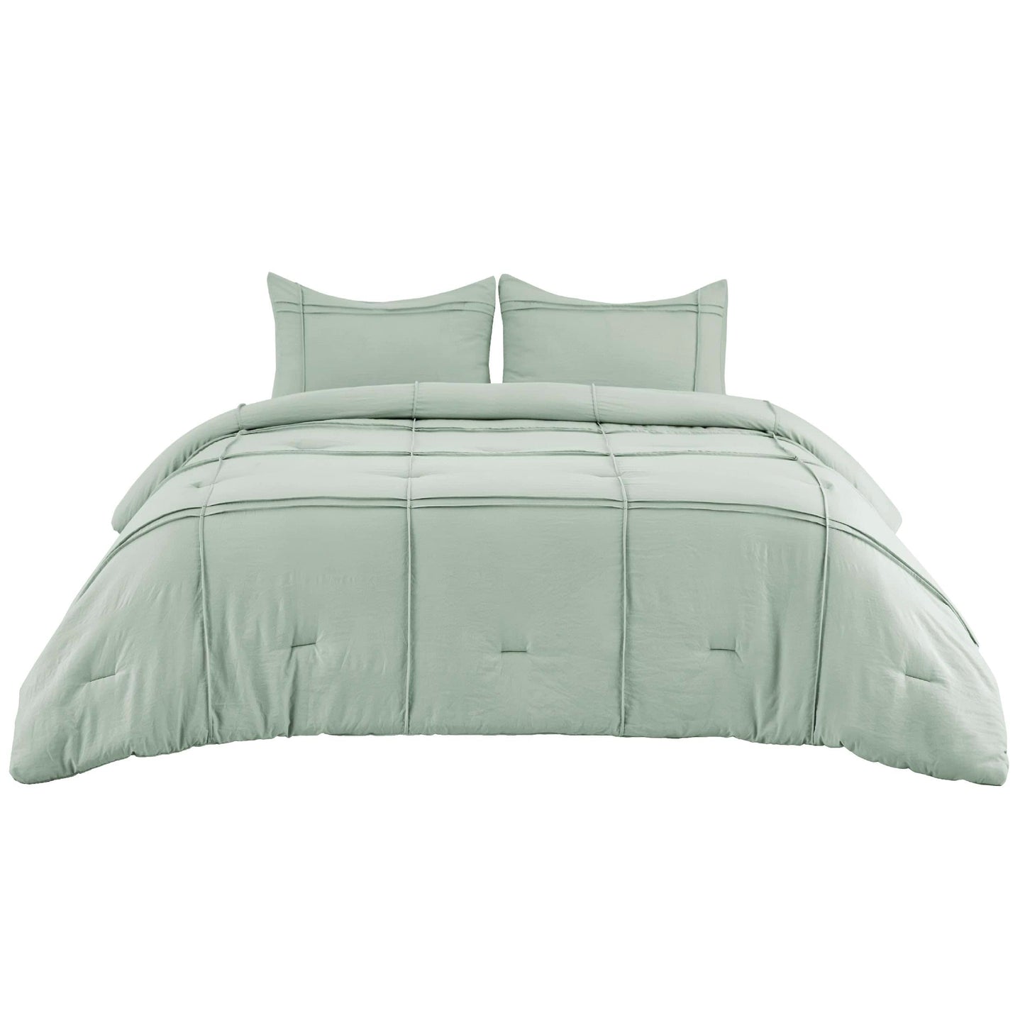 Pinch Pleat Comforter set