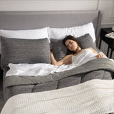 Reversible Warm and Cooling Comforter Set