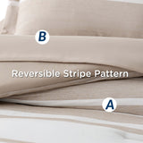 Stripe-Patterned Bed-in-a-Bag