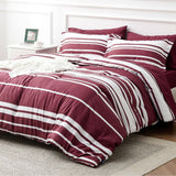 Stripe-Patterned Bed-in-a-Bag