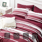 Stripe-Patterned Bed-in-a-Bag