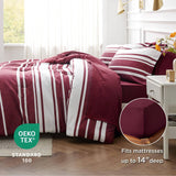 Stripe-Patterned Bed-in-a-Bag