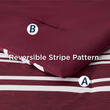 Stripe-Patterned Bed-in-a-Bag