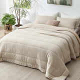 Reversible Warm and Cooling Comforter Set