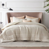 Reversible Warm and Cooling Comforter Set