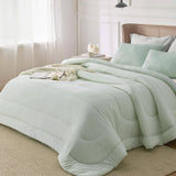 Reversible Warm and Cooling Comforter Set